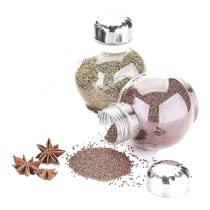 Plastic Big Revolving Spice Rack 16 in 1 Masala Rack Set
