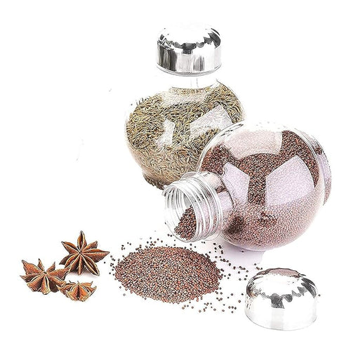 Plastic Big Revolving Spice Rack 16 in 1 Masala Rack Set